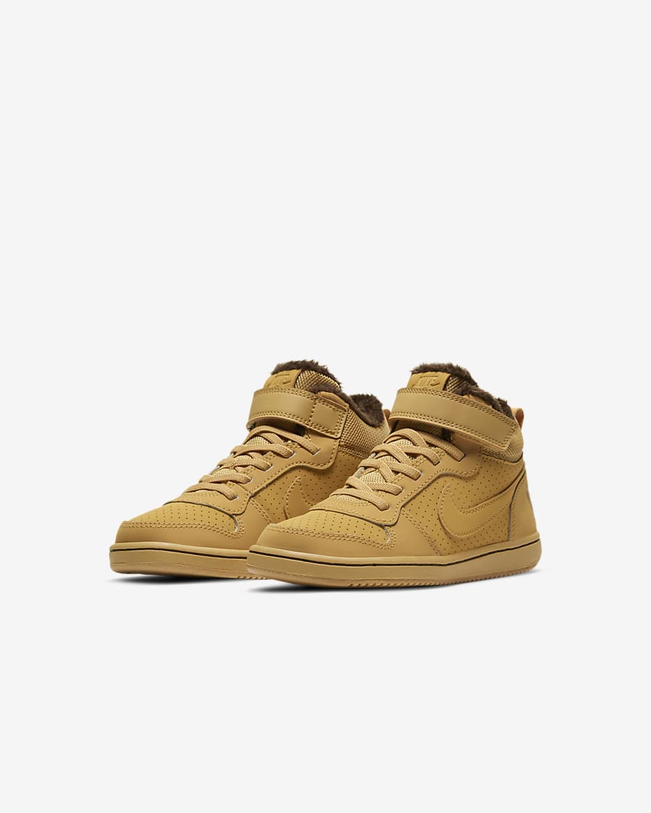 Nike Court Borough Mid Winter Little Kids Shoes